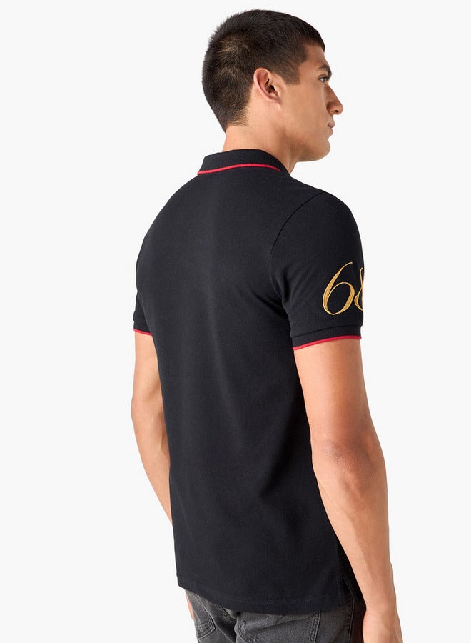 Splash FAV Embroidered Polo T-shirt - Image 3