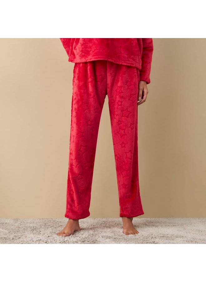 FAV Textured Hooded Top and Pyjama Set  - Image 3