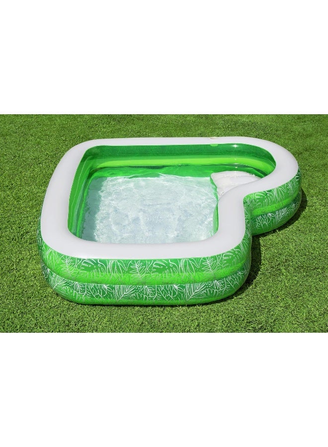 Bestway بركة عائلية قابلة للنفخ من بست واي - جنة استوائية (231 × 231 × 51 سم) - Image 5