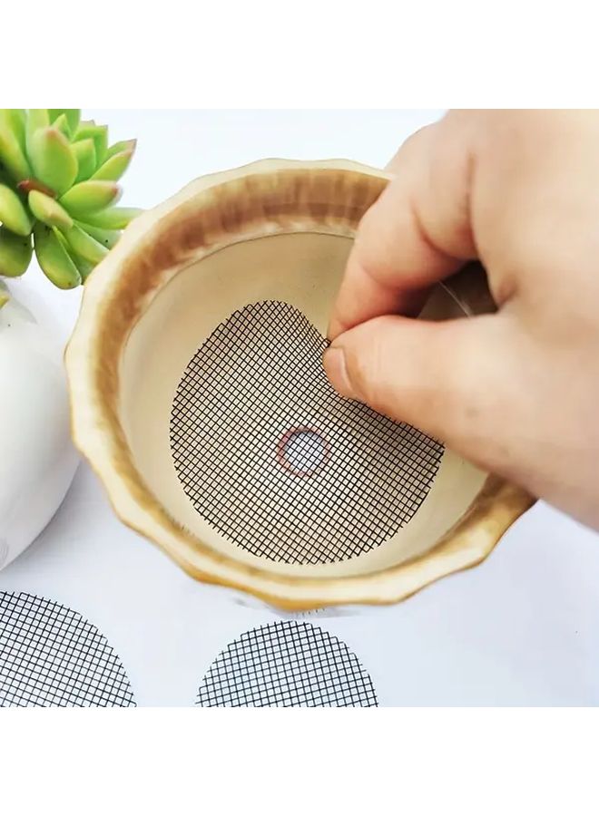 100 Pack 0 98 Inch Round Plant Pot Saucers For Healthy Root Growth Easy Clean - Image 5