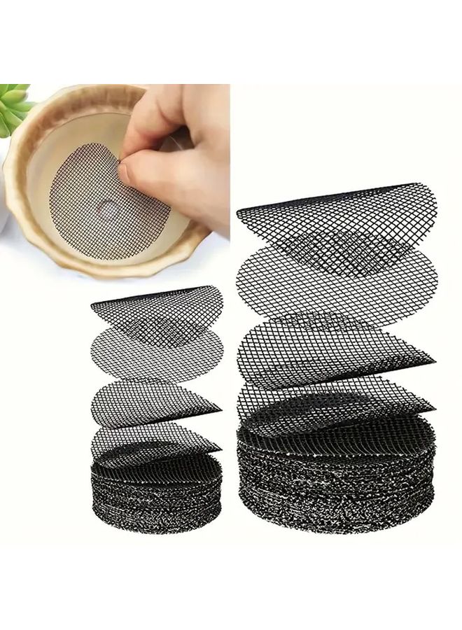 100 Pack 0 98 Inch Round Plant Pot Saucers For Healthy Root Growth Easy Clean - Image 1