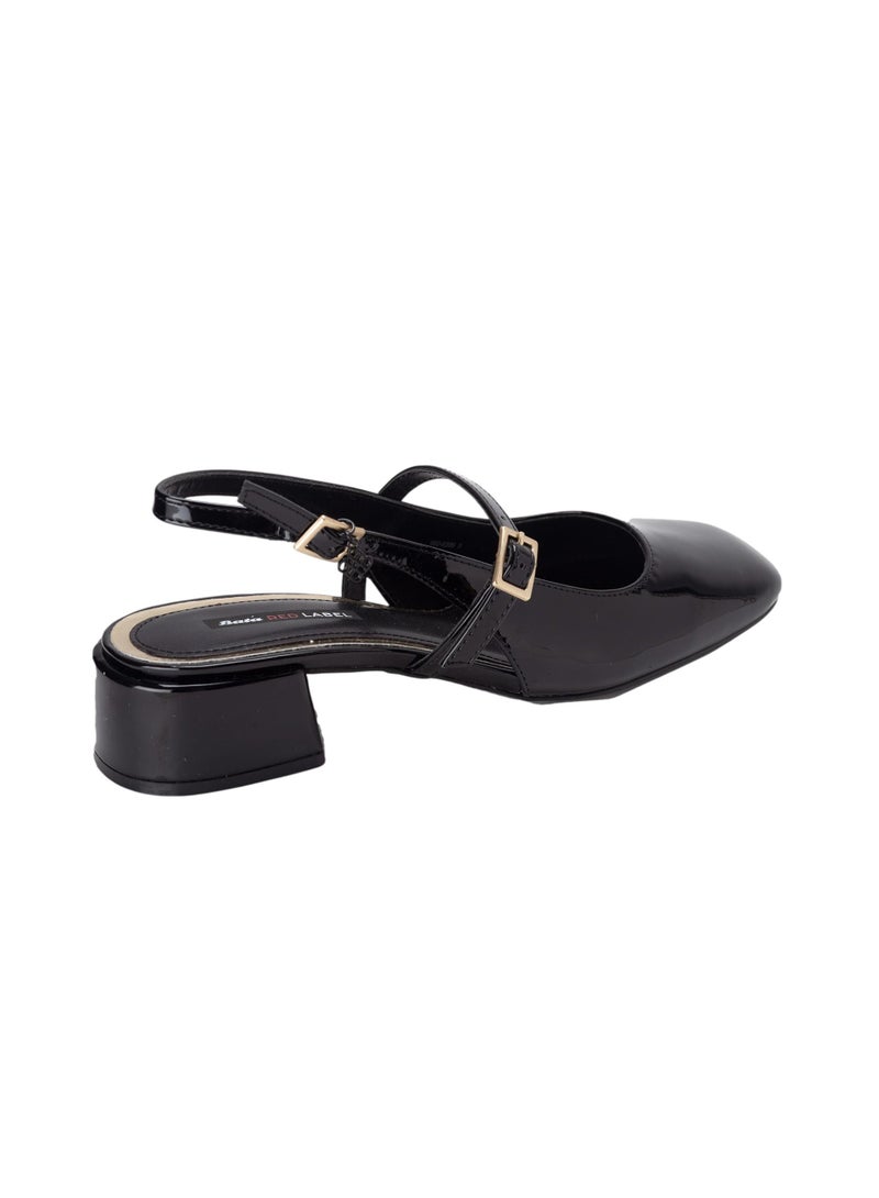 Bata Slingback Block Heeled Shoes  - Image 3