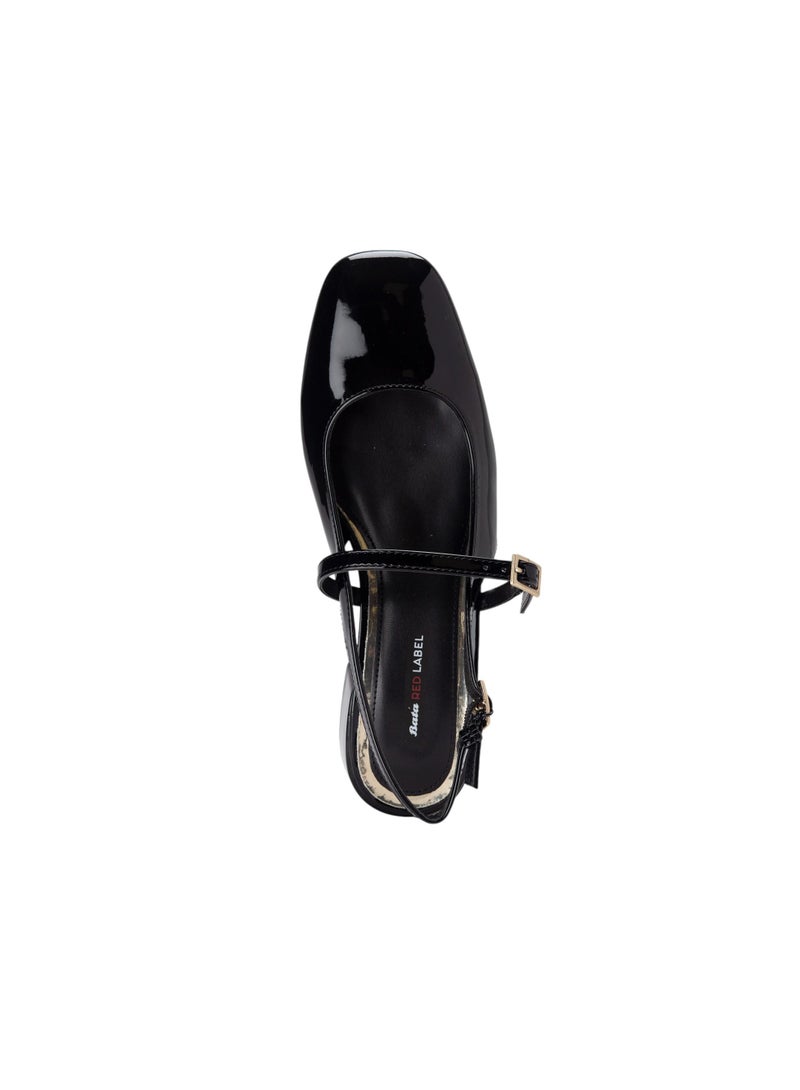 Bata Slingback Block Heeled Shoes  - Image 4