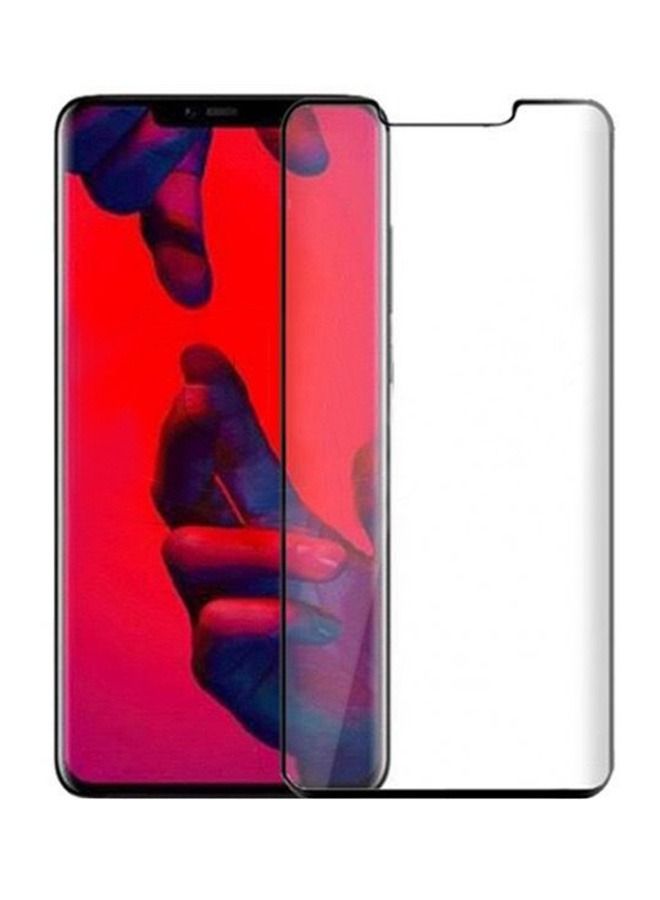 Tempered Glass Screen Protector For Huawei Mate 20 Pro Clear/Black