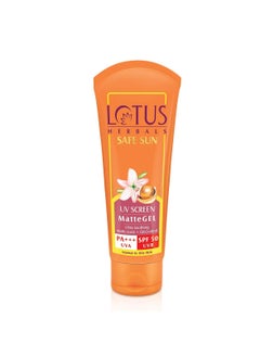 LOTUS HERBALS Lotus Herbals UV Screen Matte Gel SPF 50 100Gm and Sun Block Cream SPF 30 100gm  - Image 3