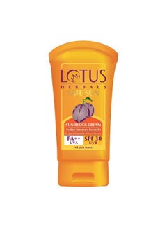LOTUS HERBALS Lotus Herbals UV Screen Matte Gel SPF 50 100Gm and Sun Block Cream SPF 30 100gm  - Image 4