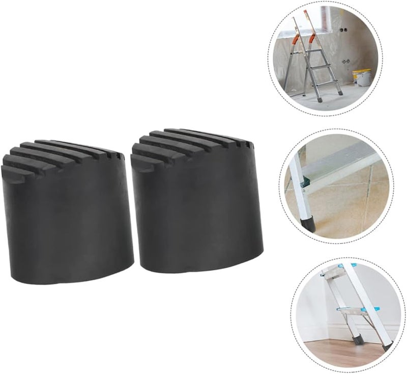 2Pcs Non Slip Bunk Bed Ladder Covers Black Anti Slip Safety Mats Home Essentials - Image 4