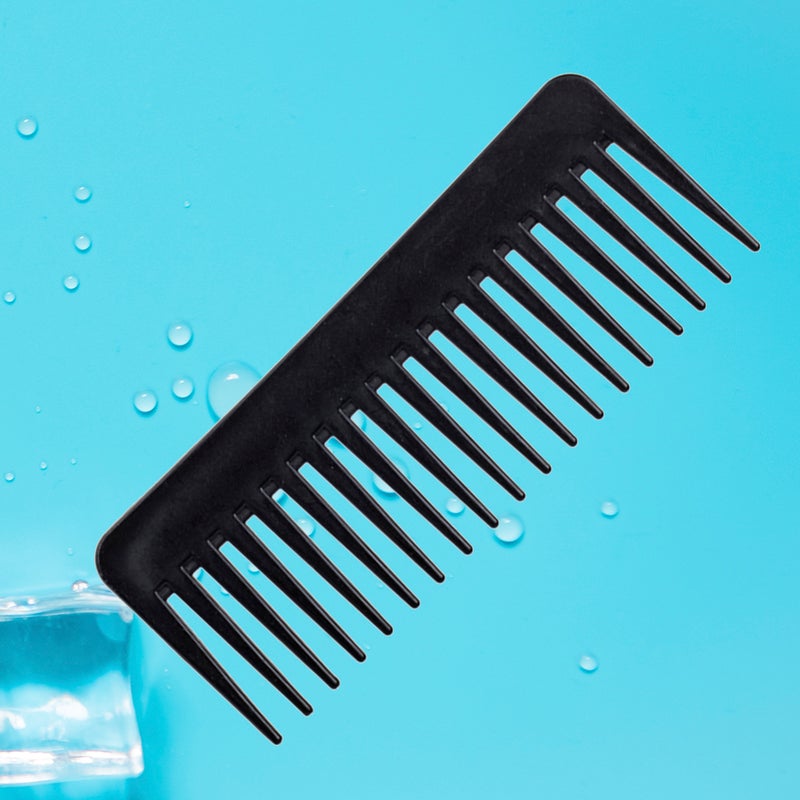 💄 مشط حلاقة بلاستيك ناعم ضد التشابك للاستخدام في الصالون والمنزل - Image 2