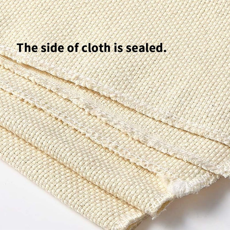 Wool Queen Hand U Journey 1Pc 26.3''x19.6'' Cotton Punch Needle Fabric Monk's Cloth for Rug-Punch/Punch Needle - Image 2