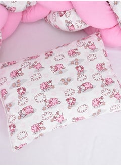 FUN MOMENT Snail Baby Bed Rails with Mattress and Pillows 6 Pieces  - Image 5