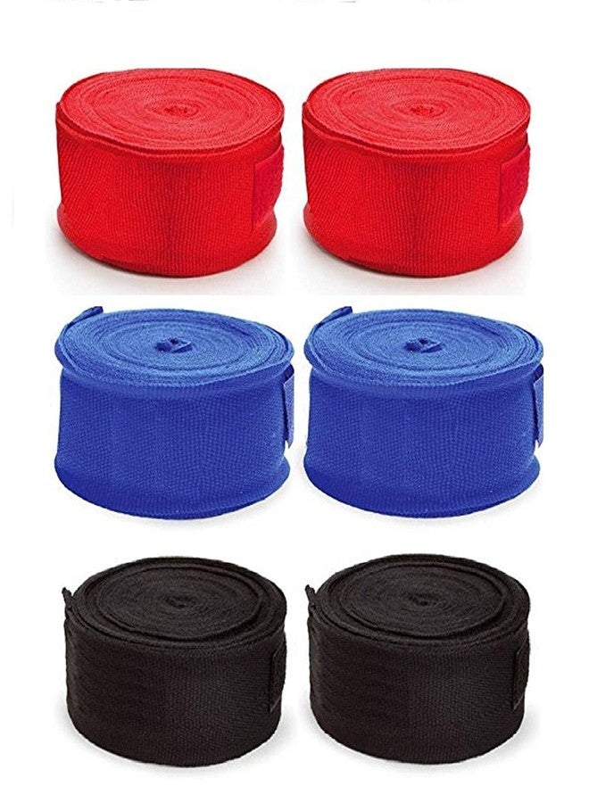 Forgesy Elastic Cotton Hand Wraps/First Protector/Hand, Wrist & Knuckle Protection for Boxing & Punching - Great for MMA, Muay Thai, Kickboxing, Martial Arts Training & Combat Sports, 108 Inch - Image 2