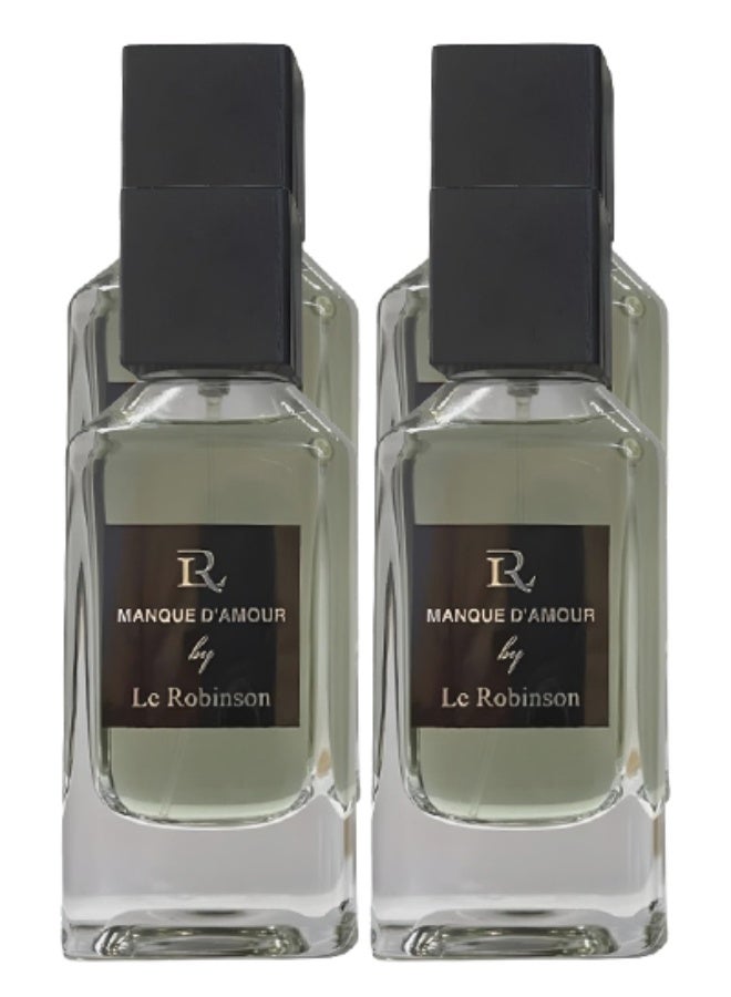 Le Robinson 4 Pieces Manque D'Amour Le Robinson Perfume For Men 100ml EDP - Image 1