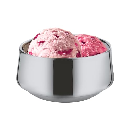 JVL Classicware Double Wall Stainless Steel Dessert Bowls Set of 2 (200 ml Each), Mirror Finish Insulated Serving Bowl for Hot & Cold Desserts, Ice Cream, Gulab Jamun, Halwa, Kheer - Image 1