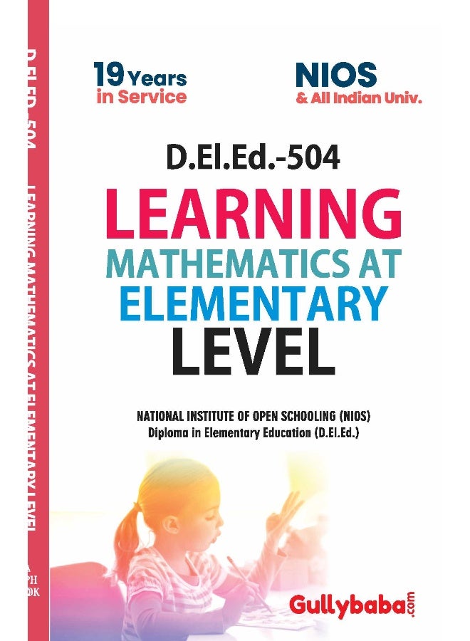 D.El.Ed.-504 Learning Mathematics at Elementary Level  - Image 1
