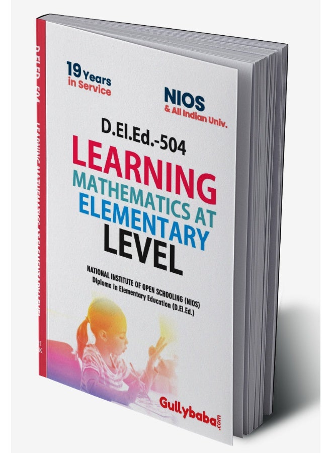 D.El.Ed.-504 Learning Mathematics at Elementary Level  - Image 2