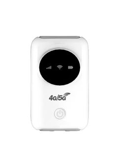 FLOWING Mobile Router, 4G LTE 5G Hotspot 300Mbps Modem, Up to 10 Devices, SIM Slot, 3200 MAh Battery, Travel Portable Devices, Business Trip, Outdoor（R603-5M）  - Image 1