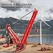 Reobrix Crane SK6000 Building Block Sets for Adults Ring Rail Cranes Building Toys RC Remote Control Crane Construction Crane Model Building Block Kits for Adults Kids 14 1196PCS - Image 4