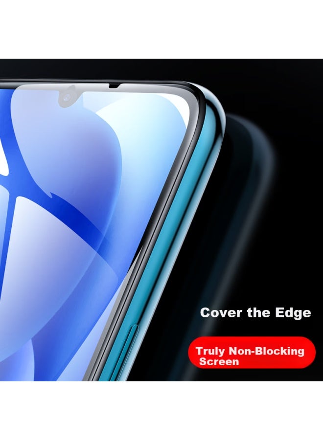 Iska Triple Enhanced Tempered Glass Screen Protector For Xiaomi 10 Youth Edition, Full Screen Coverage, Invisible Film, 5g High Definition Ceramic Crystal Clear Fingerprint Glass, Jm629 Black - Image 2