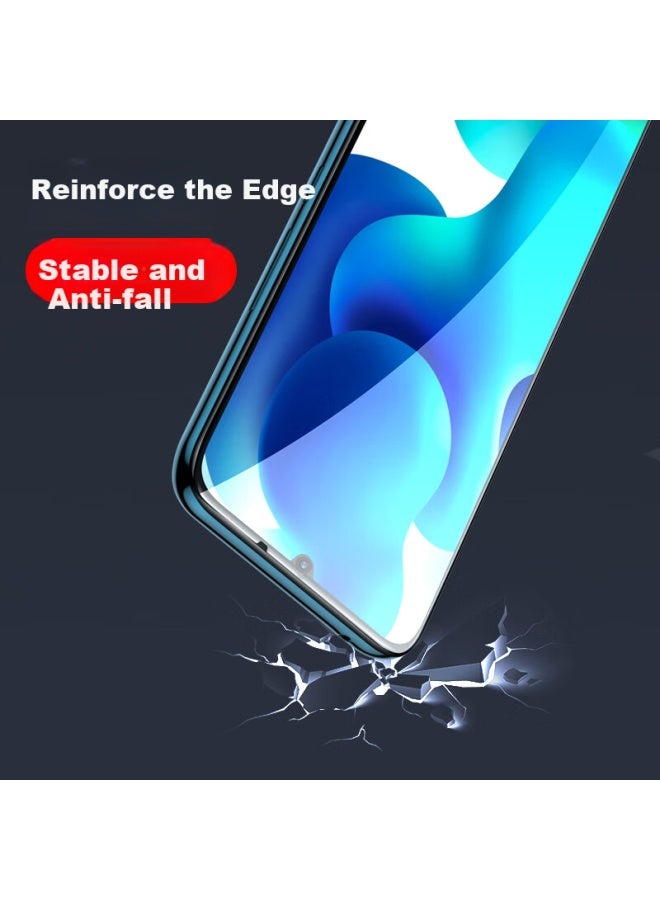 Iska Triple Enhanced Tempered Glass Screen Protector For Xiaomi 10 Youth Edition, Full Screen Coverage, Invisible Film, 5g High Definition Ceramic Crystal Clear Fingerprint Glass, Jm629 Black - Image 4