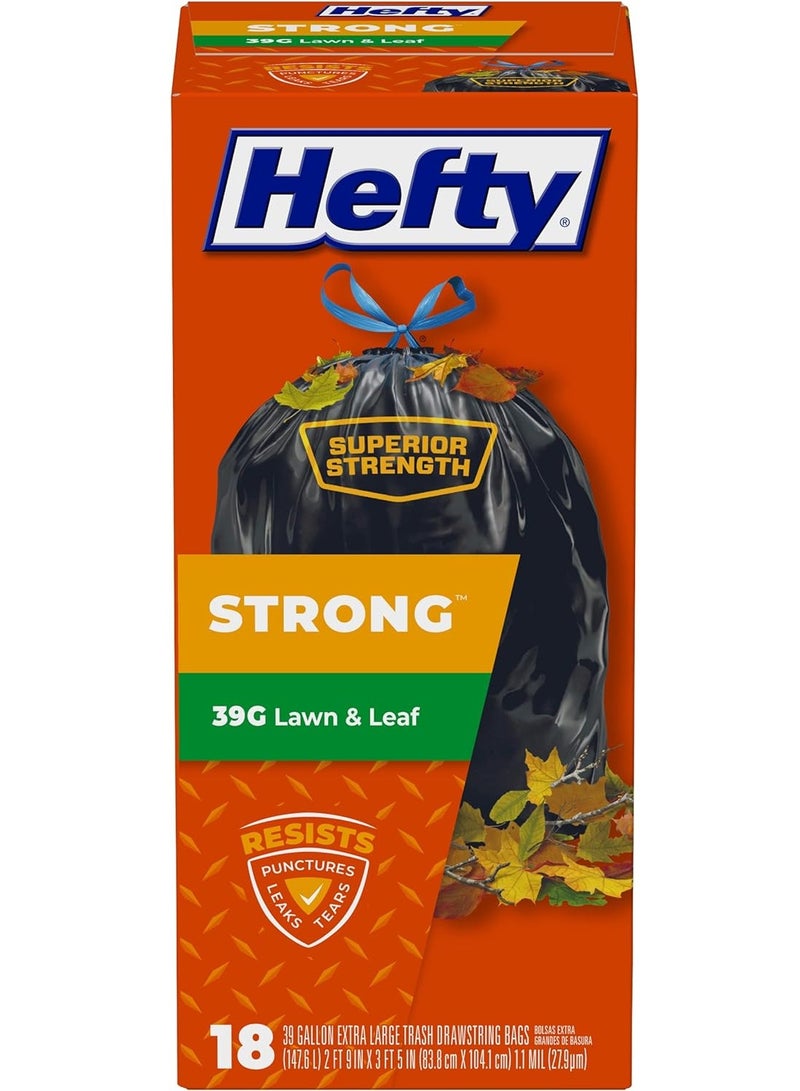 Hefty Ultra Strong Lawn And Leaf Large Trash Bags - Image 3