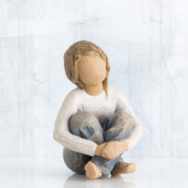 Willow Tree Spirited Child, Sculpted Hand-Painted Figure - Image 2