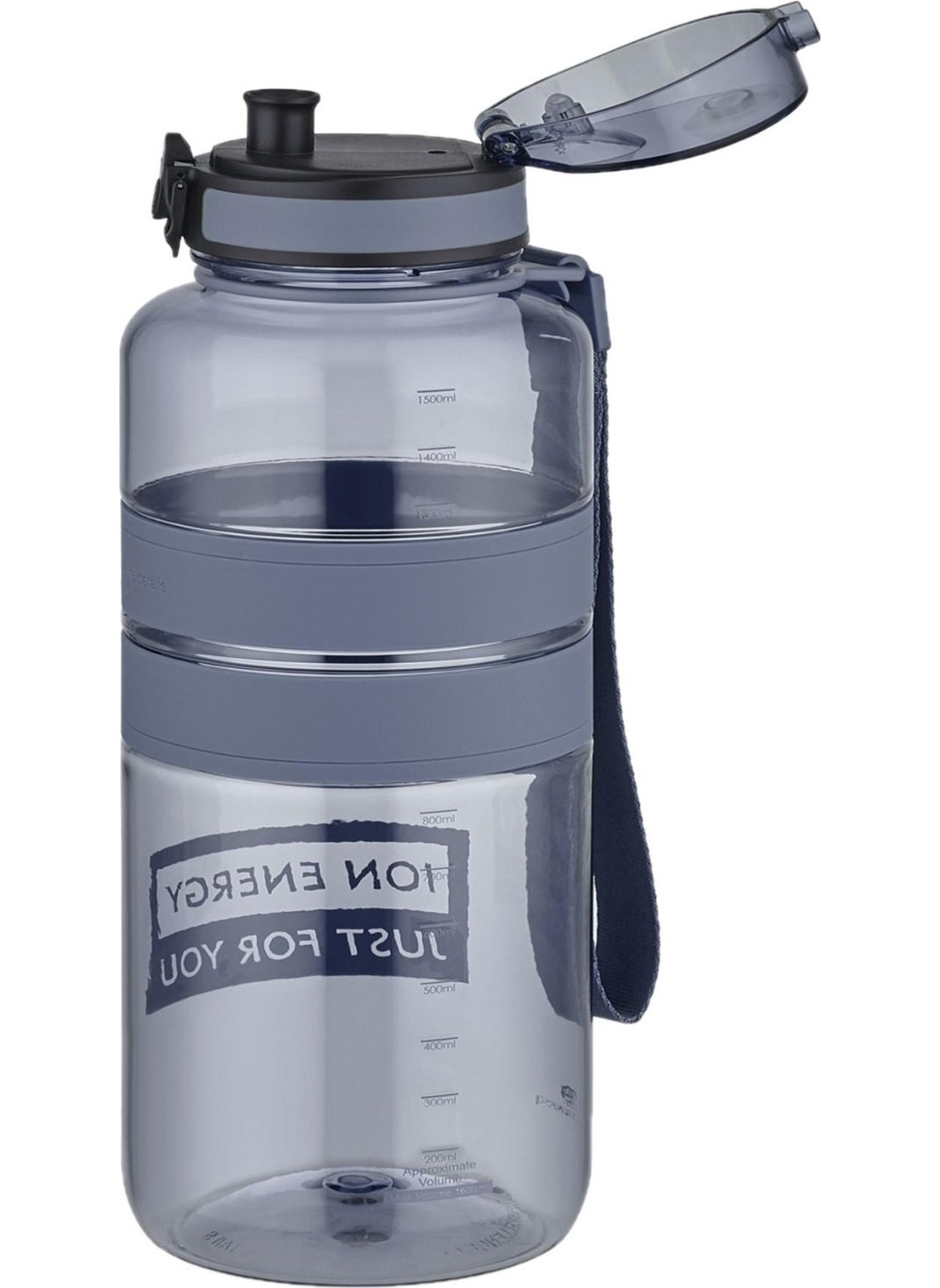Tritan Water Flask 1500ML 1.5 Liter Mega Size Renewed Colors