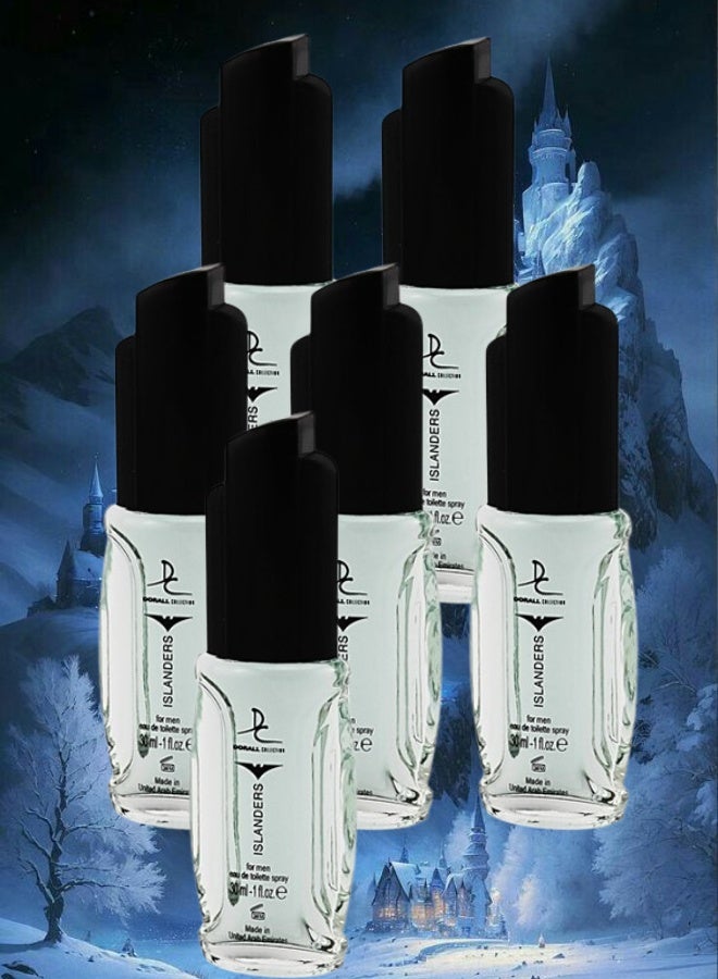 DORALL COLLECTION 6 Pieces Islanders Perfume 30ML - Image 1