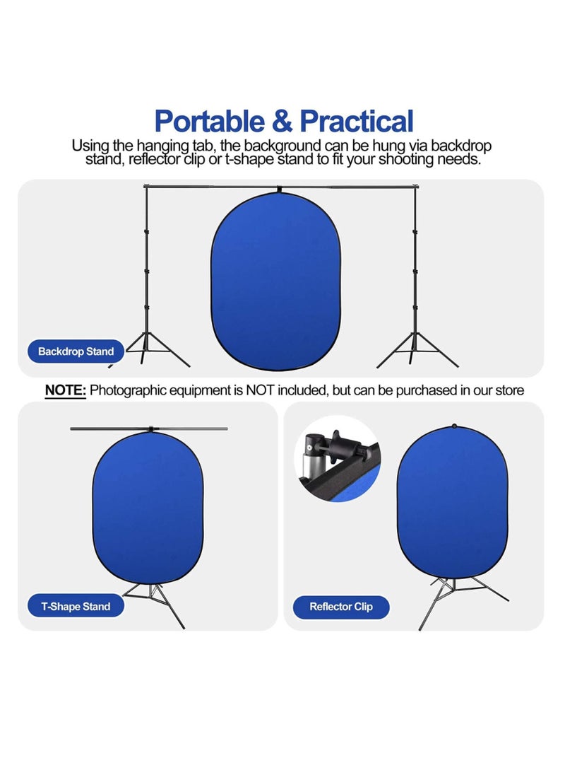 2-in-1 Pop Up Chromakey Background (150 x 200cm)