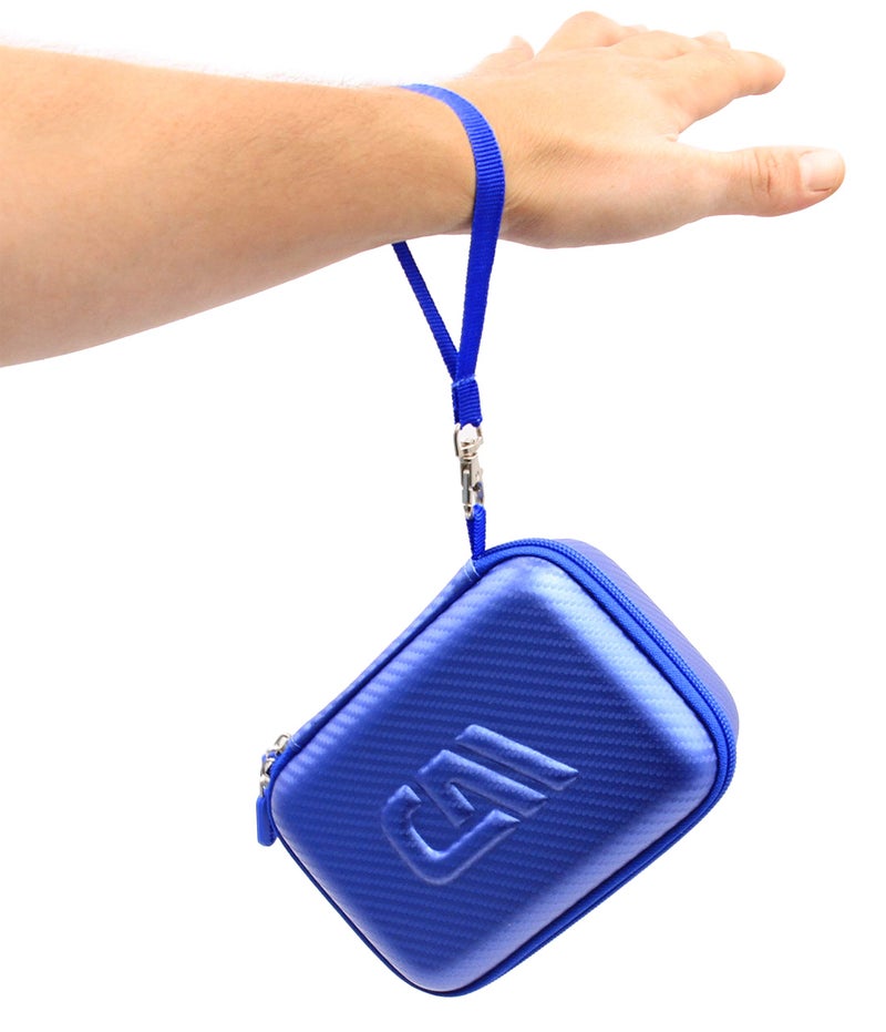 Casematix Blue Kids Camera Case Compatible with Ourlife, Dragon Touch Kidicam, Kids Waterproof Camera Video Recorder, Accessories and More - Image 3