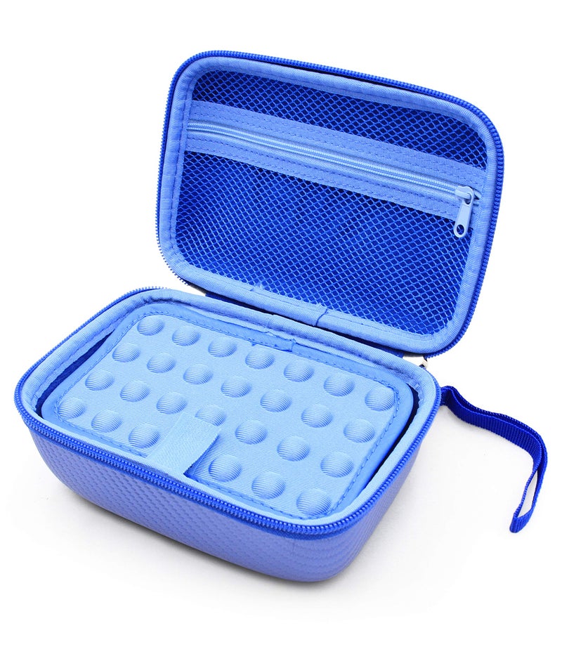 Casematix Blue Kids Camera Case Compatible with Ourlife, Dragon Touch Kidicam, Kids Waterproof Camera Video Recorder, Accessories and More - Image 4