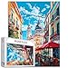 Tucocoo Jigsaw Puzzles 1000 Pieces for AdultsSpain Madrid Landscape PuzzleChallenging Puzzle Perfect for Game NightsDIY Home Wall DecorStreet Scenery Art Puzzles Colorful City View 27 x 20 - Image 2