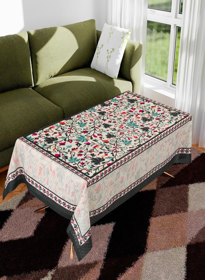 Homerz Premium Center Table Cover, Soft Fabric, 40x60 inch Size (Kashmiri, Center Table) - Image 1