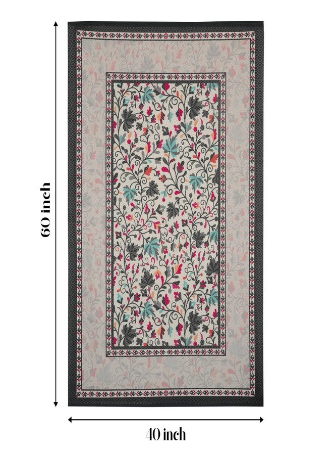 Homerz Premium Center Table Cover, Soft Fabric, 40x60 inch Size (Kashmiri, Center Table) - Image 4