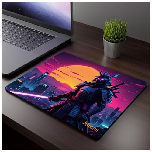Aliens Mouse Pad for Computer, Laptop, Smooth Premium Cloth Surface, Non-Slip Rubber Base, Speed and Precision Operation Compatible with Laser and Optical Mouse, Gaming, Office, Home 230x190mm (NE-36) - Image 5