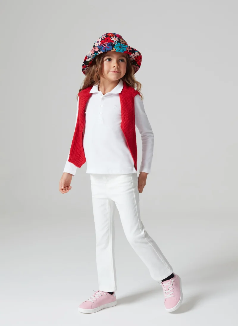 او في اس Ovs Flare-Fit Jeans With Five Pockets