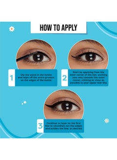 SUGAR POP Matte Finish Eyeliner Pencil, Smudge-Proof Pencil, Water-Resistant, Quick Drying | Lasts Up To 10 Hours - 01 Black  - Image 3