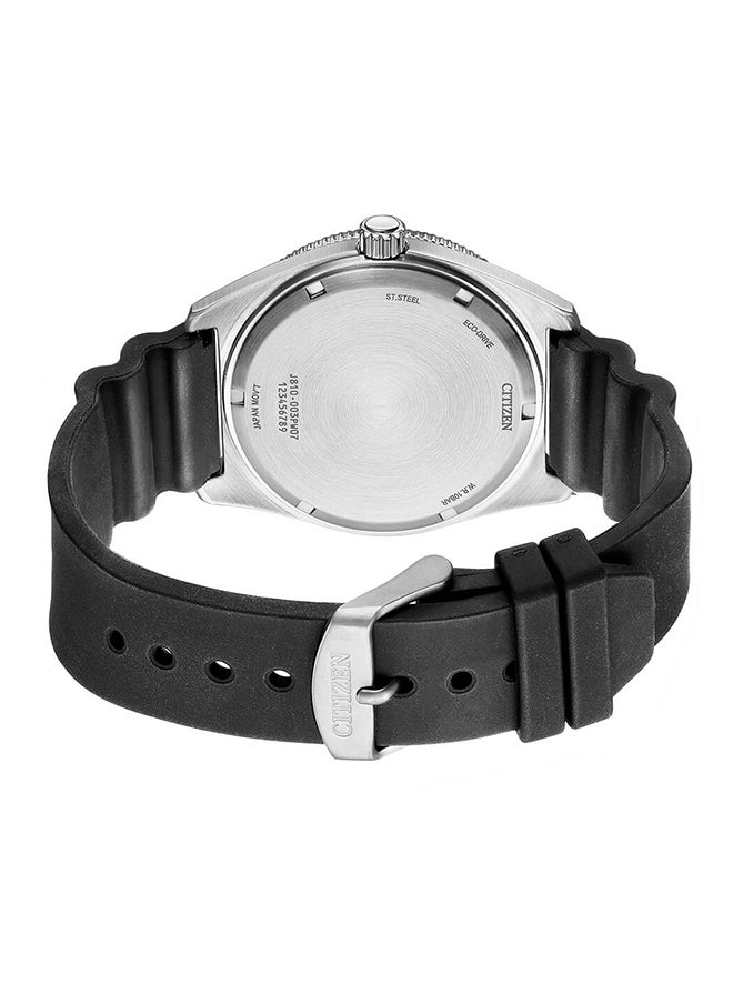 CITIZEN ساعة يد رجالية من البولي يوريثين بعقارب على شكل تونيو AW1769-10E مقاس 43 ملم  - Image 3