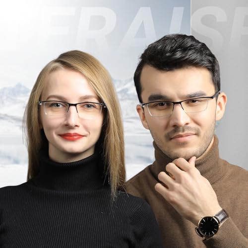 TERAISE 6PCS Fashion Anti-blue light Reading Glasses Men Women Computer Reader(1.25X) - Image 5