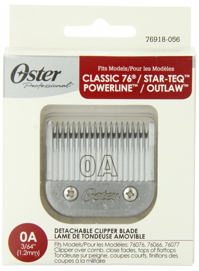 Oster Professional Arctic Collection Clipper/Trimmer Cool Touch Replacement Blade, Size #0A 3/64" (1.2 mm) - Image 2