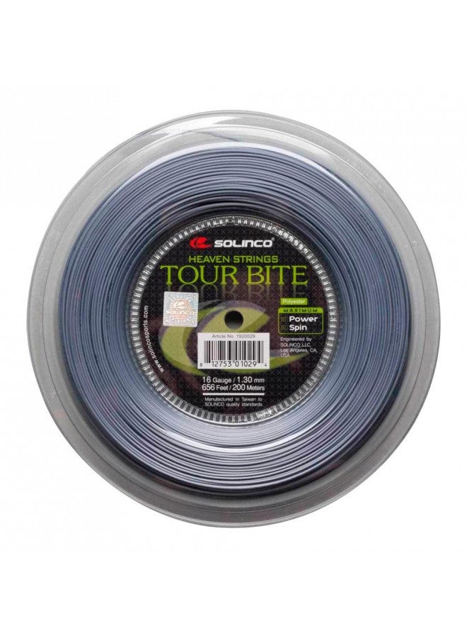 Solinco Solinco Tour Bite Tennis String (Reel) 200m/656ft  - Image 1