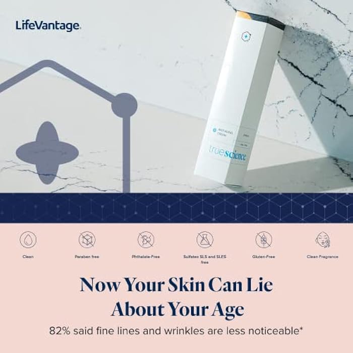 LifeVantage Face Moisturizer TrueScience Anti-Aging Face Cream, Hydrating Facial Moisturizer, Wrinkle and Anti Aging Face Cream with Nrf2 Actives, Skin Care for Face and Neck (50 ml) - Image 5