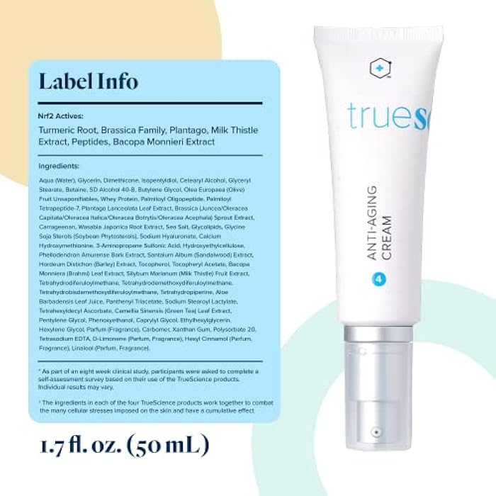 LifeVantage Face Moisturizer TrueScience Anti-Aging Face Cream, Hydrating Facial Moisturizer, Wrinkle and Anti Aging Face Cream with Nrf2 Actives, Skin Care for Face and Neck (50 ml) - Image 2