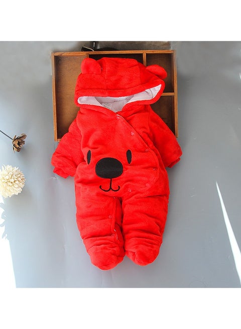 Autumn And Winter Baby Thick Cotton Jumpsuit