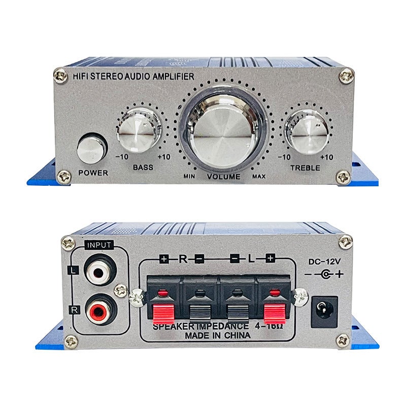 Hy2001 12V Desktop Computer Small Amplifier Furniture Installation Car Amplifier - Image 5