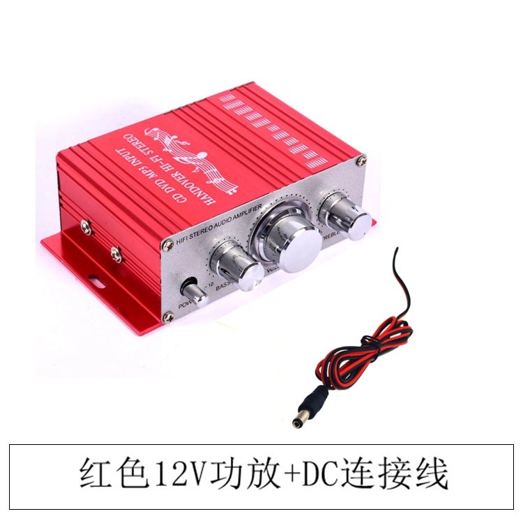 Hy2001 12V Desktop Computer Small Amplifier Furniture Installation Car Amplifier - Image 1