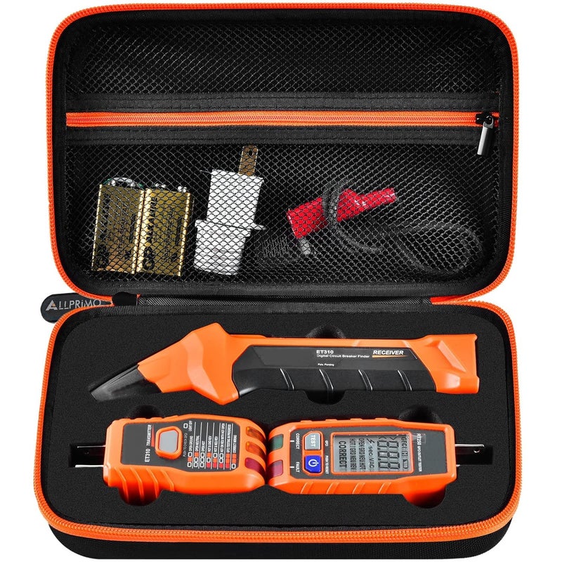 ALLPRIMO Storage Case for Klein Circuit Breaker Finder, Outlet Repair Kit & GFCI Tester - Box Only - Image 1