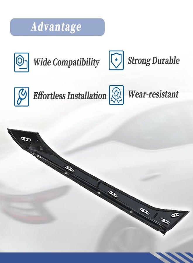 جيت فار واي قالب تزيين العمود C من Getfarway 788739DJ1A 788739DD0A 78873-4RA0A متوافق مع نيسان ماكسيما 2016-2021 لوحة تزيين الهيكل الخلفية اليسرى جهة السائق باللون الأسود (جهة السائق اليسرى) - Image 4