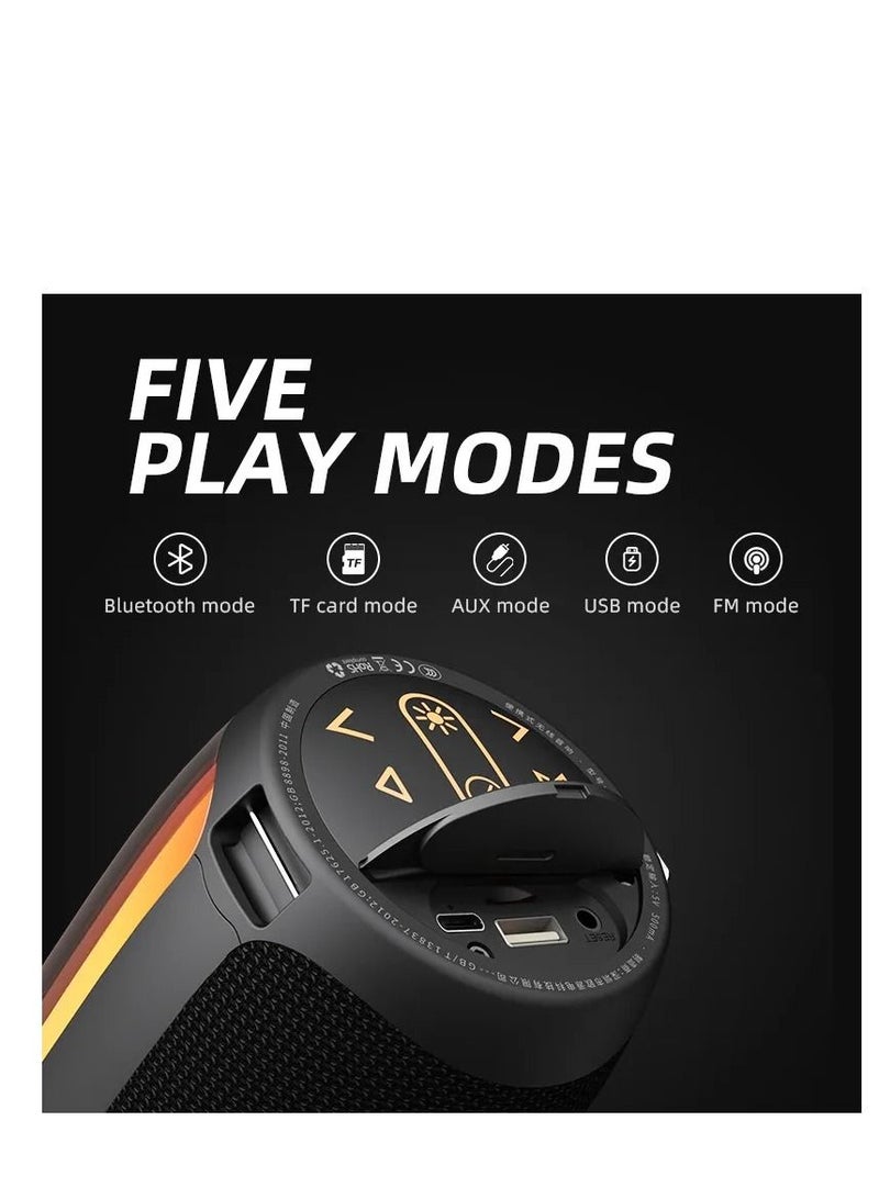 Sanag V10S PRO 10W 2.1 Channels Wireless Bluetooth Speaker LED Dynamic Light TWS Bass Speaker - Image 3