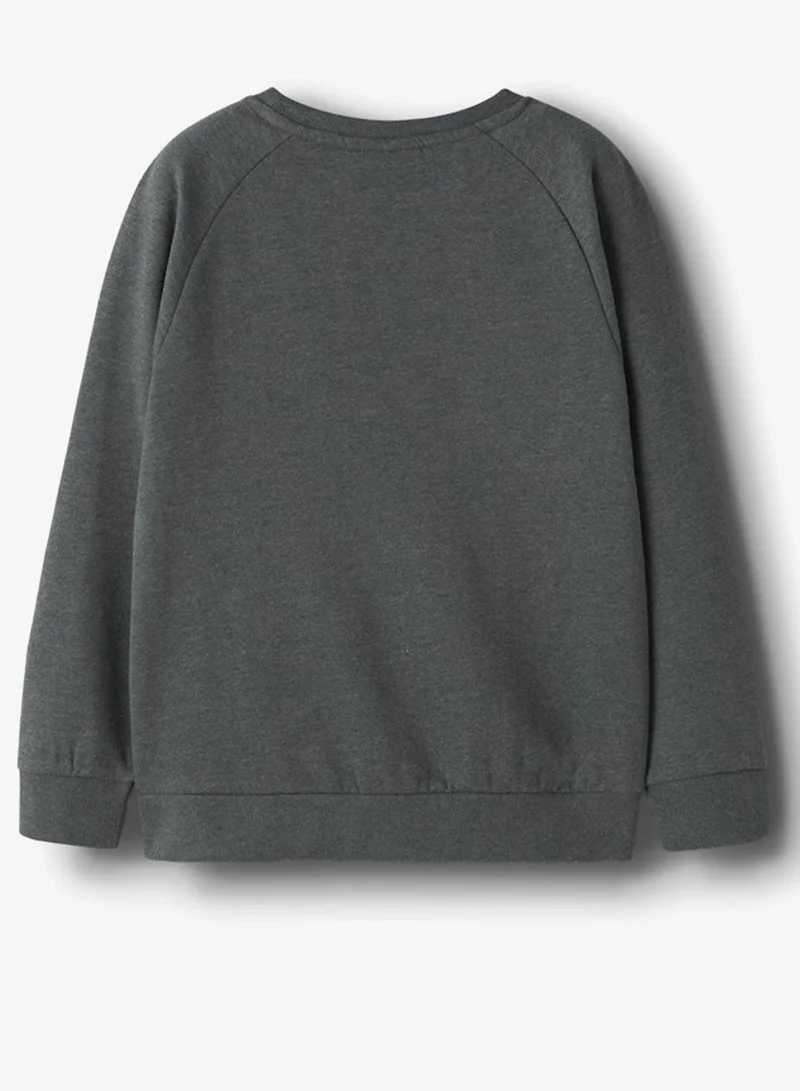 Name It Urban Chic Jumper Kids Graphic Crew Neck Sweatshirt for Men | Best Price UAE