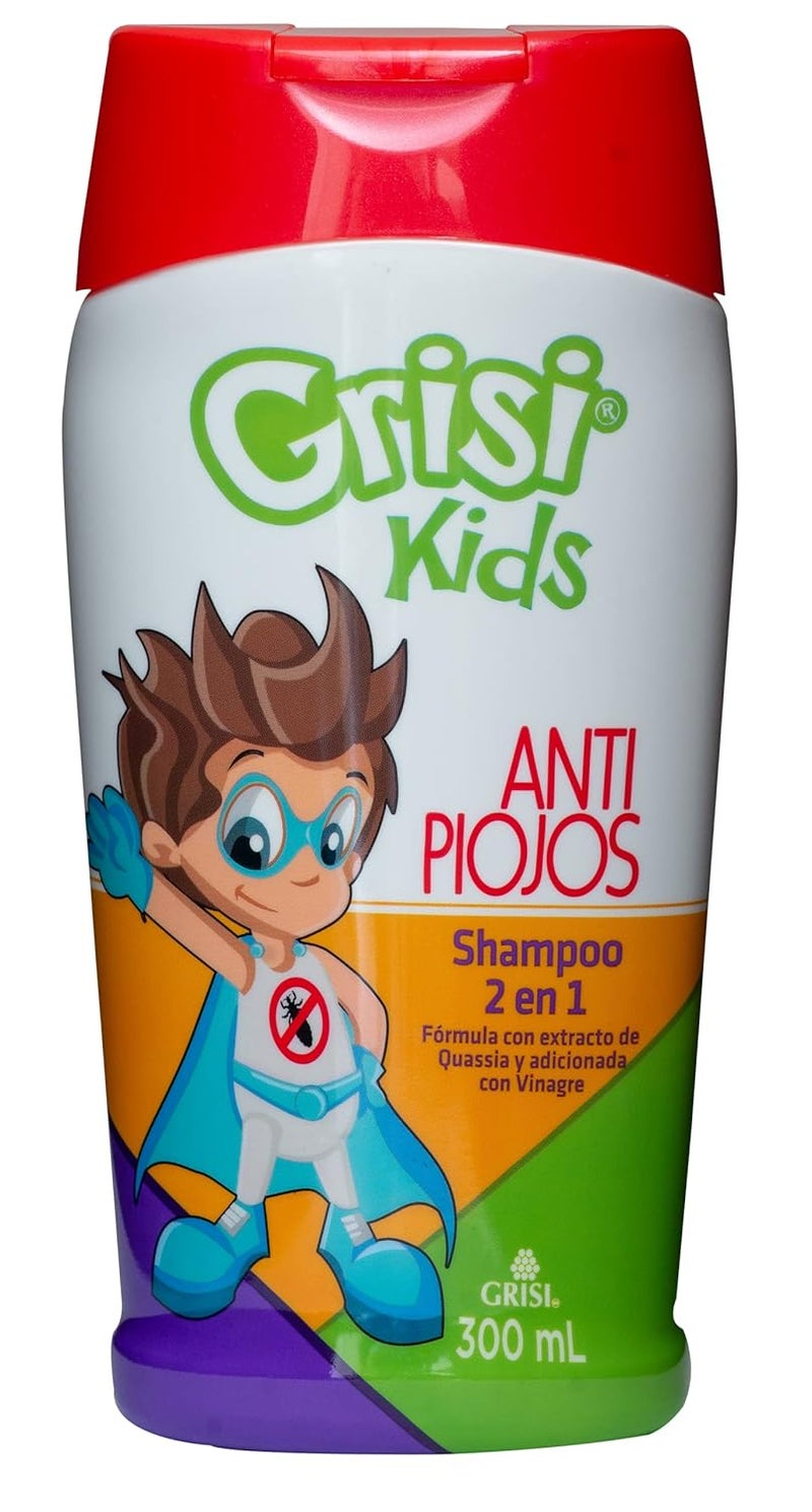 Grisi Kids Cleansing and Lice Repel Shampoo, Helps with the appearance of lice, Quassia Extract, Conditions Hair, 10.14 FL Oz, 2 Count - Image 2